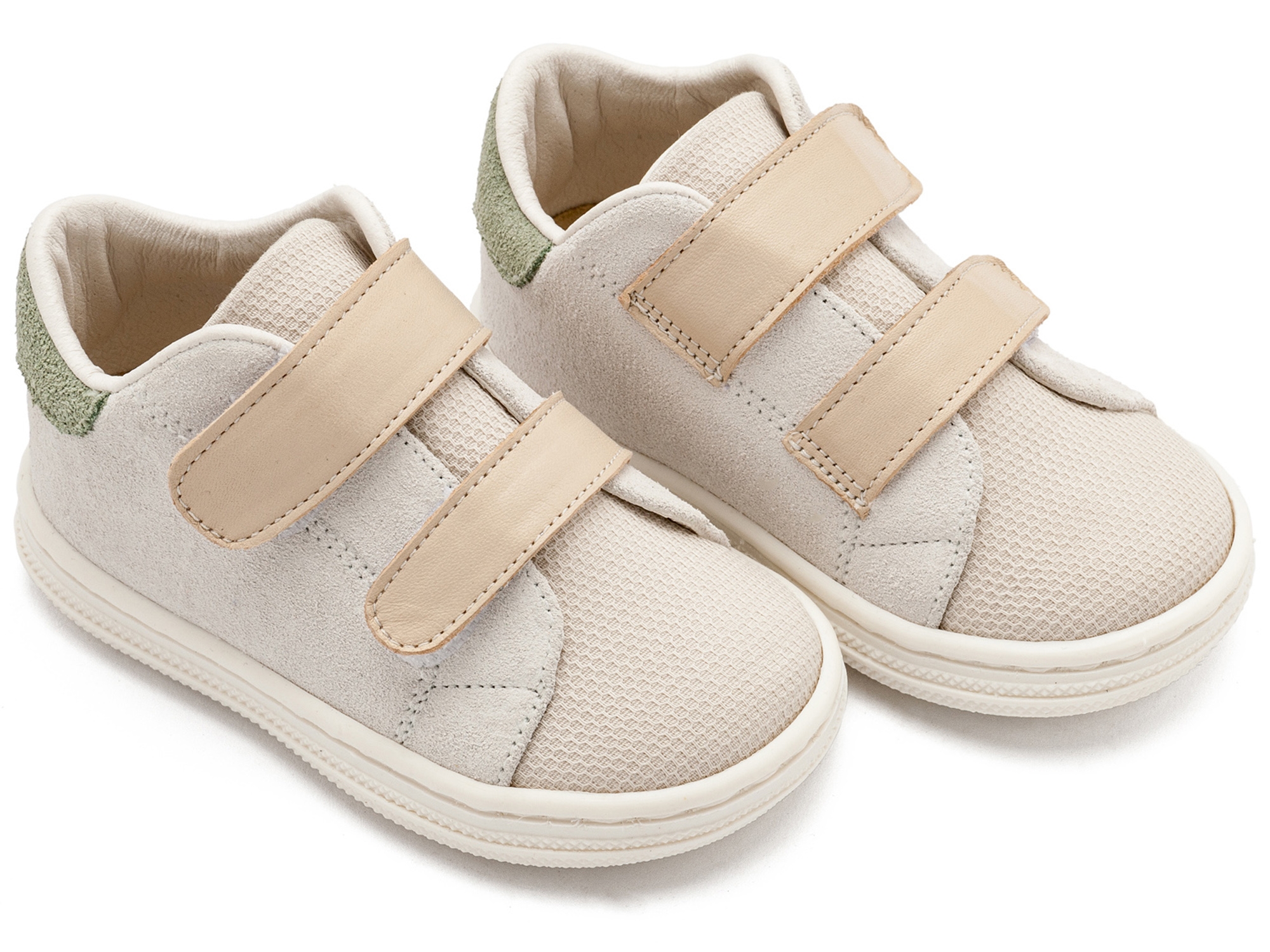 Babywalker Sneaker Λευκό Μπεζ Babywalker Sneaker Λευκό Μπεζ