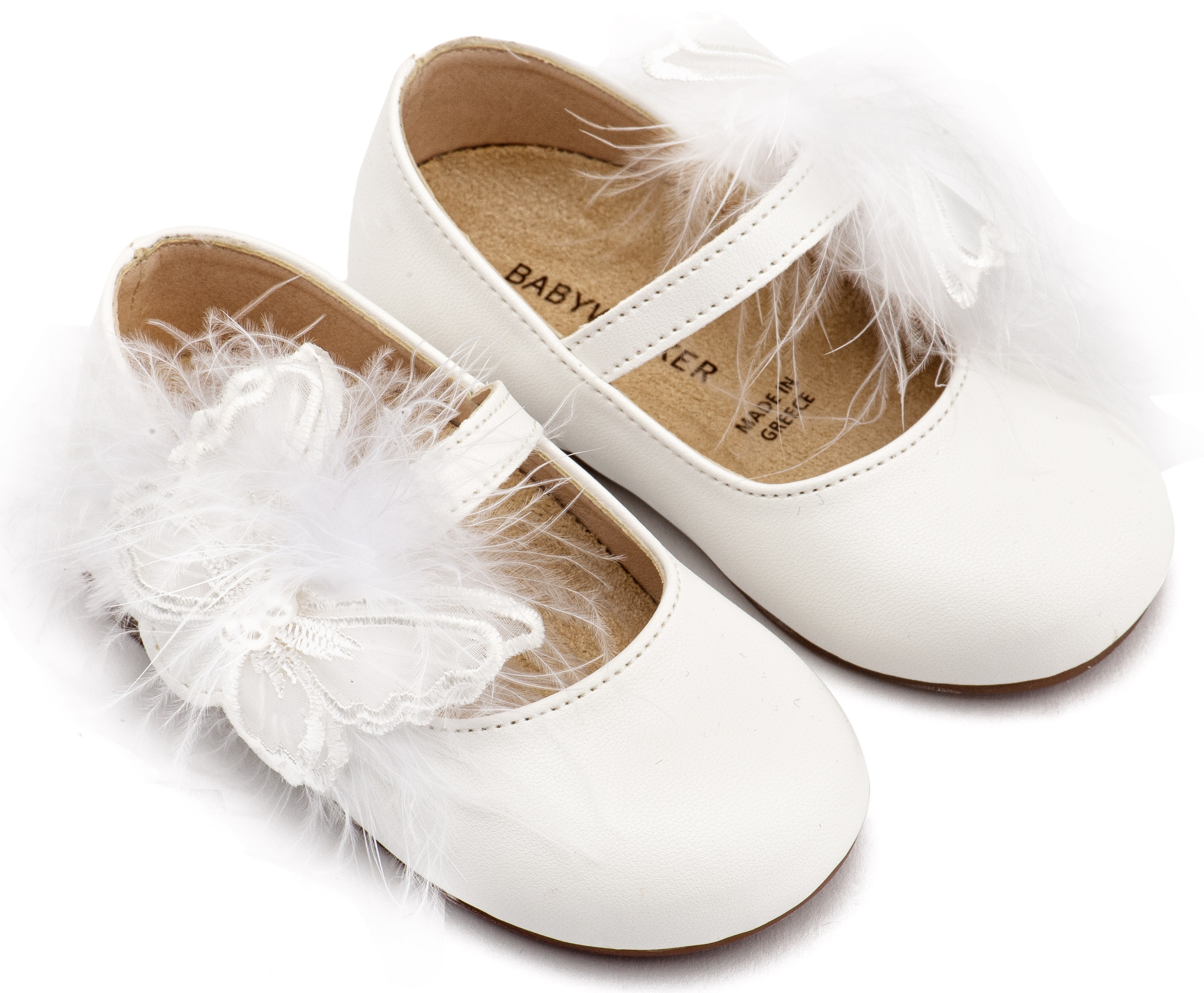 Babywalker πεταλούδα & πούπουλο Εκρού Babywalker πεταλούδα & πούπουλο Εκρού