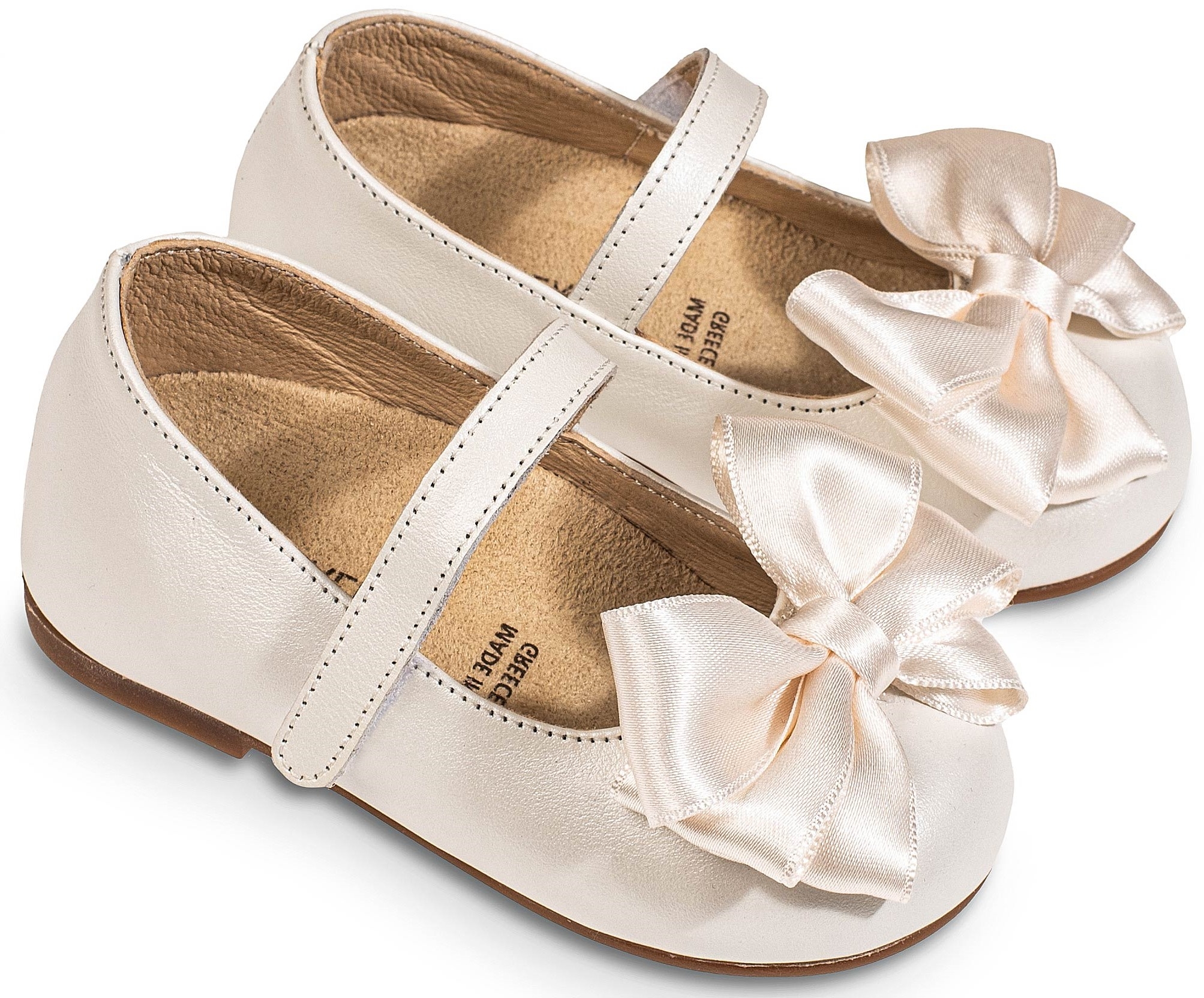 Babywalker Γοβάκι Satin Bow - Βαπτιστικά παπούτσια για κορίτσι