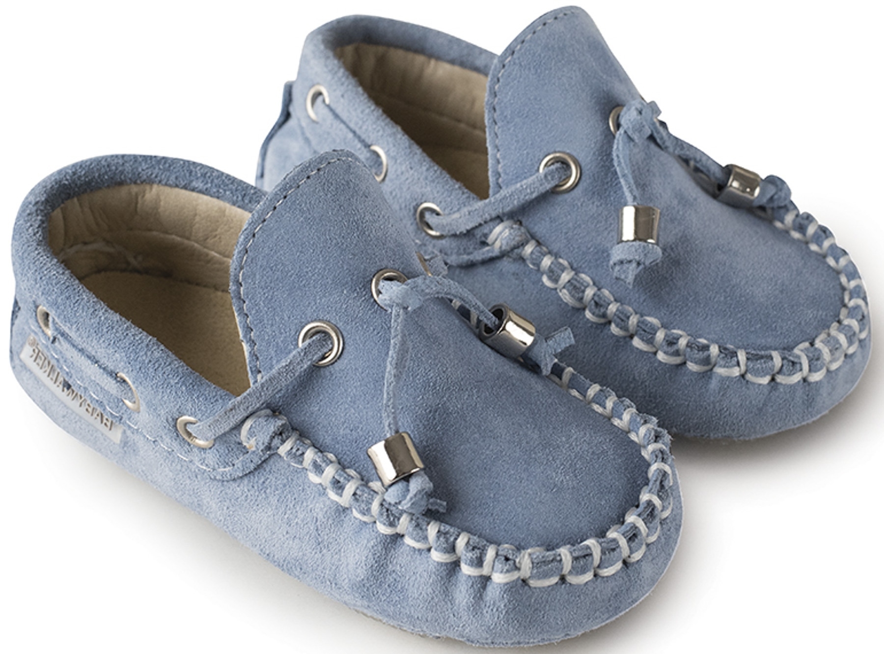 Babywalker Loafer Σιέλ - Βαπτιστικά παπούτσια για αγόρι