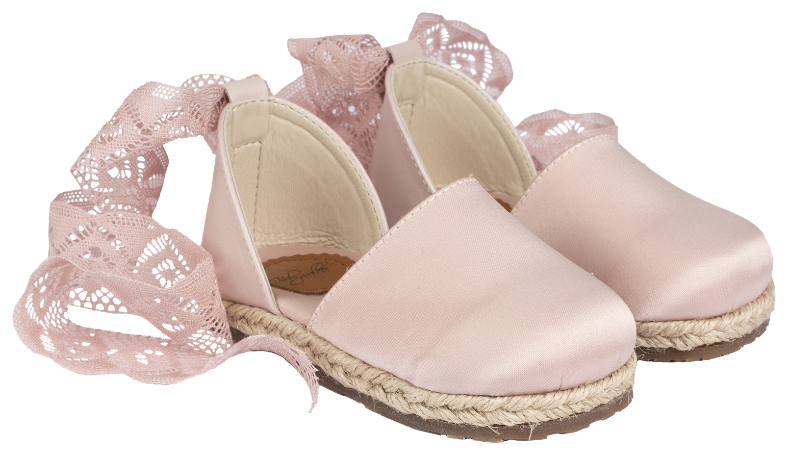 Babywalker Εσπαντρίγια Σαμπό Ροζ - Βαπτιστικά παπούτσια για κορίτσι