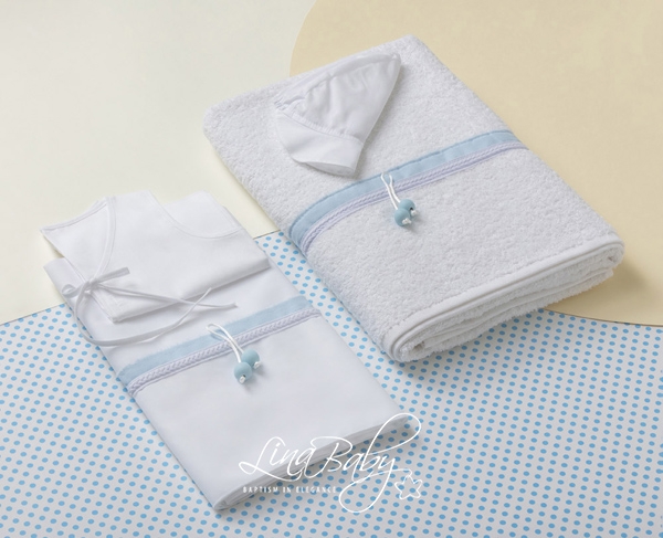 Baby Boom - Βαπτιστικά λαδόπανα για αγόρι