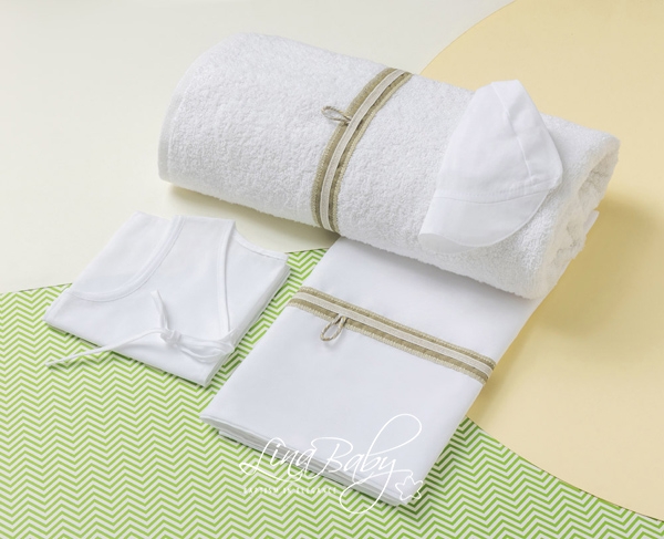 Ολίβιος - Βαπτιστικά λαδόπανα για αγόρι