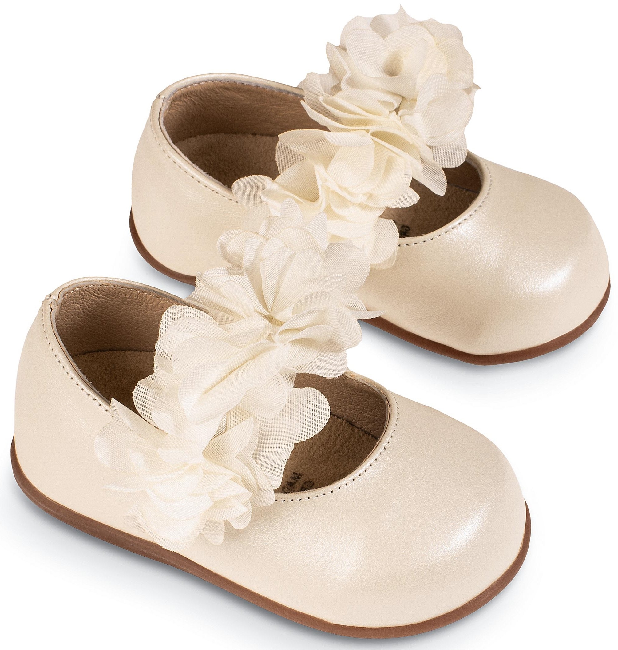 Babywalker Φρου Φρού Ιβουάρ - Βαπτιστικά παπούτσια για κορίτσι