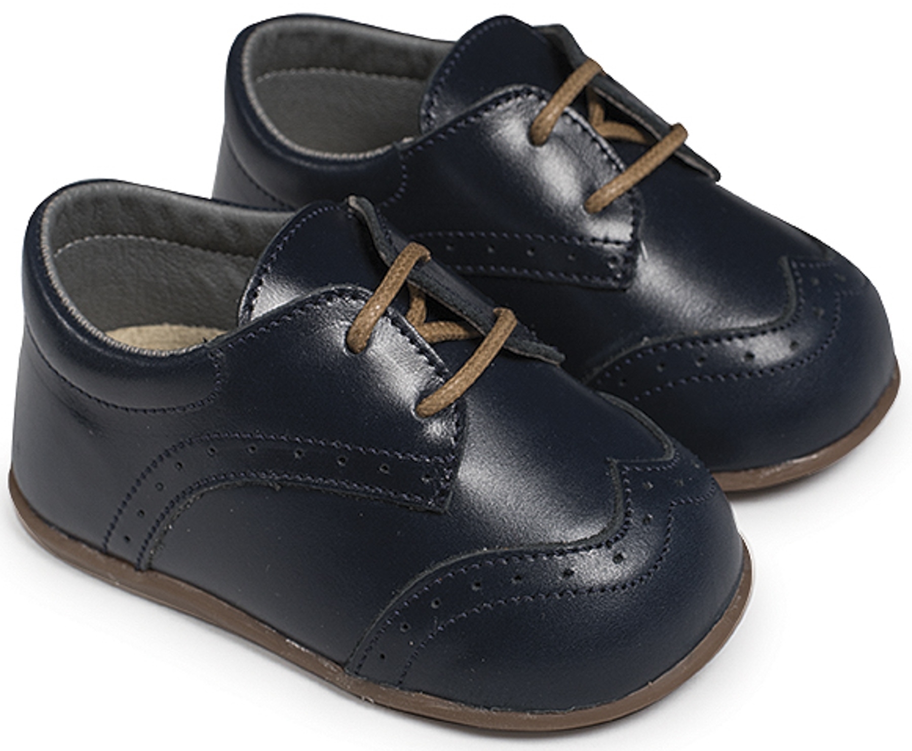 Babywalker πρώτα βήματα Δετό Brogues Μπλε