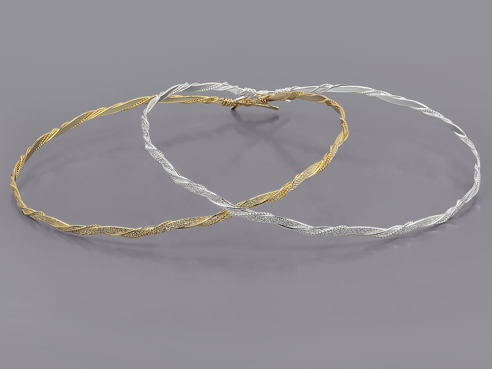 Διπλόβεργα επάργυρα στέφανα Διπλόβεργα επάργυρα στέφανα