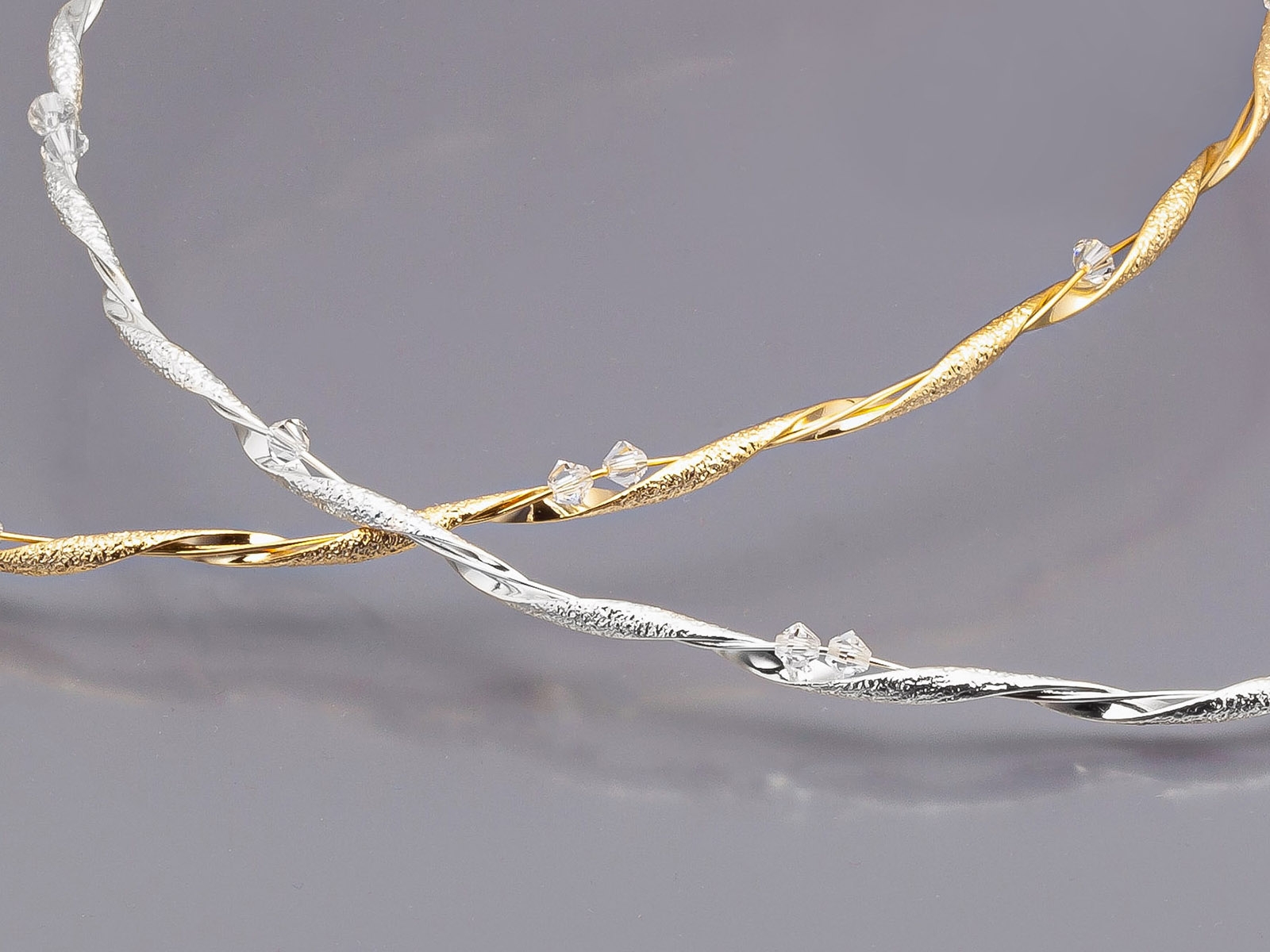 Διπλόβεργα επάργυρα στέφανα : 1