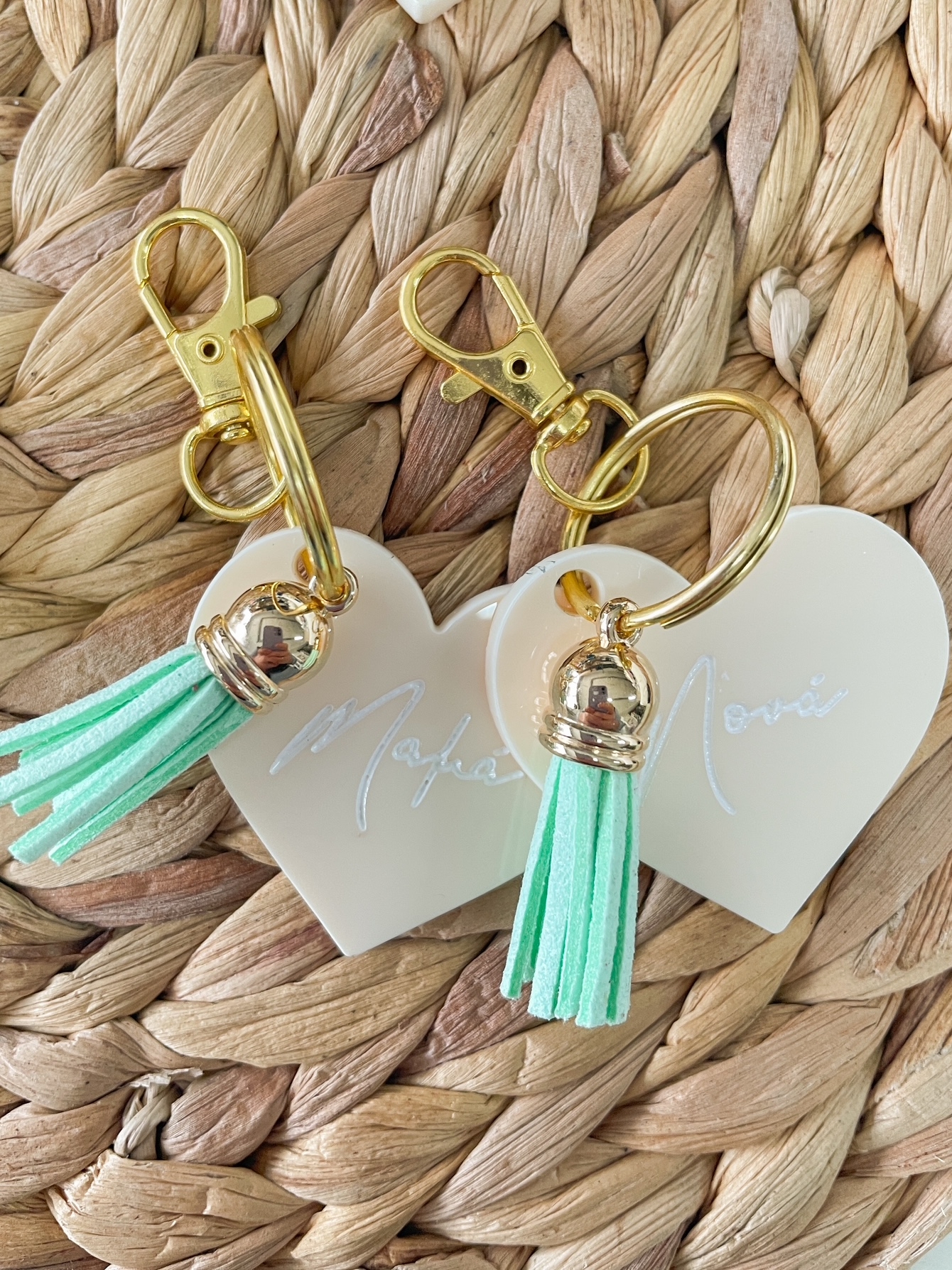 Μπρελόκ Set Μαμά Νονά Μέντα 