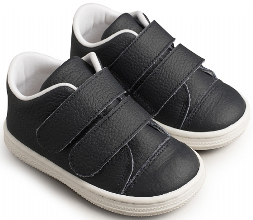 Βabywalker sneakers με χρατς μπλε - Βαπτιστικά παπούτσια για αγόρι