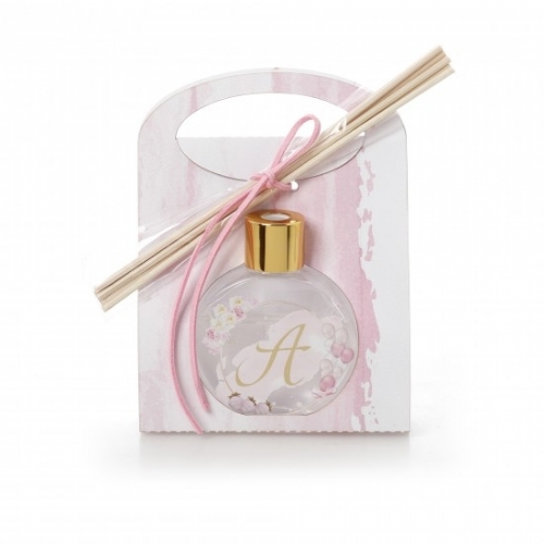 Αρωματικό με μονόγραμμα και τσαντάκι