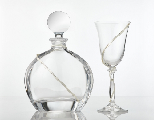 Κρυστάλλινο σετ Καράφα & Ποτήρι