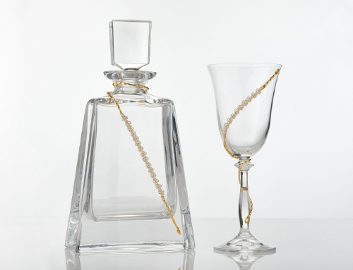 Κρυστάλλινο σετ Καράφα & Ποτήρι