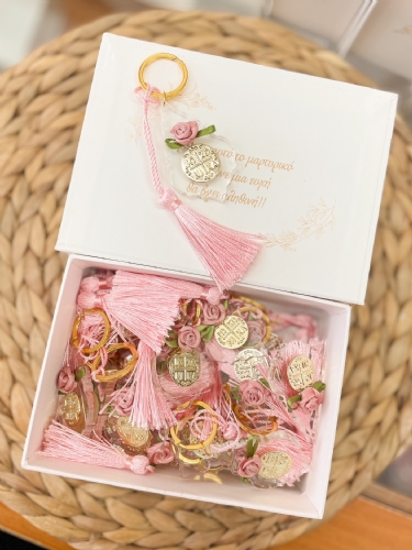 Μπρελόκ Plexiglass Φούντα