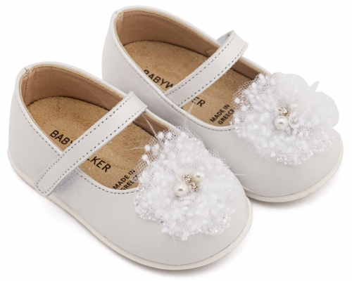 Γοβάκι με τούλι λευκό