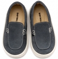 Loafers απο Nubuk Δέρμα σε Μπλε Χρώμα babywalker 4298 : 2