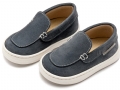 Loafers απο Nubuk Δέρμα σε Μπλε Χρώμα babywalker 4298 : 3