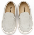 Loafers απο Nubuk Δέρμα σε Λευκό Χρώμα 4298 babywalker : 2