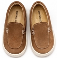 Loafers απο Nubuk Δέρμα σε πούρο Χρώμα 4298 babywalker : 2