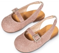 babywalker βαπτιστικά παπούτσια για κορίτσι ροζ γυαλιστερό γλίτερ : 3