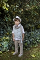 βαπτιστικά ρούχα για αγόρι μπεζ άμμου σιέλ : 2