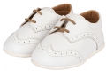 Babywalker πρώτα βήματα Δετό Brogues Λευκό : 3