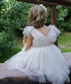 τούλινο φόρεμα αρχαιοελληνικό ρομαντικό nude τούλινο  : 2