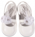 babywalker βαπτιστικά παπούτσια για κορίτσι λευκό : 2