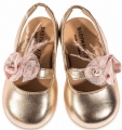 βαπτιστικό σαμπό χρυσό ροζ περπατήματος παπούτσι babywalker : 2