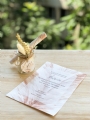 βαζάκι μπομπονιέρα γυάλινο δοκιμαστικό σωλήνας με φελλό αποξηραμένα λουλούδια σχοινί vintage boho μπομπονιέρα γάμου βάπτιση με πρόσκληση : 3