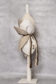 baby bloom σετ βάπτισης αγόρι βαπτιστικά boho pampass καλάθι στρόγγυλο σχοινί λαμπάδα μονόγραμμα μπεζ λευκό ζούγκλα προτύτοπο : 3