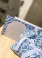 μπομπονιέρα προσκλητήριο γάμου γαμοβάπτισης αγόρι καλοκαιρινό καλικαίρι νησί κύματα μπλε ναυτικό θαλασσινό : 2
