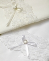 βαπτιστικά λαδόπανα για κορίτσι δαντέλα λευκό : 2