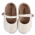 babywalker βαπτιστικά παπούτσια για κορίτσι απλό ιβουάρ κομψό : 2